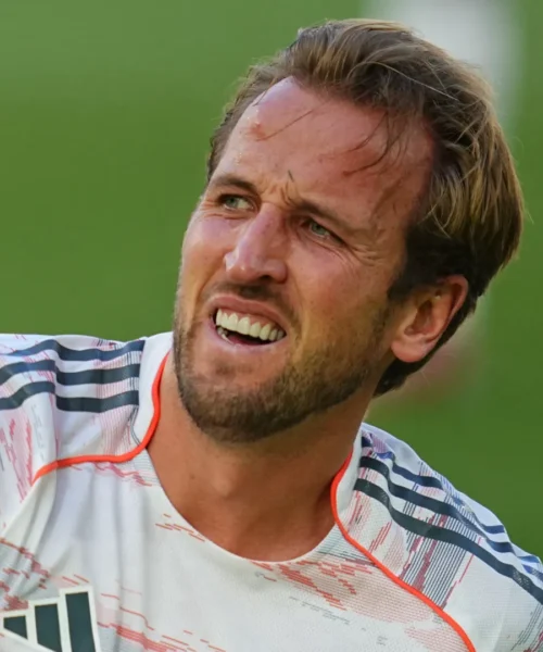 Harry Kane tiene i tifosi del Bayern Monaco col fiato sospeso. Foto