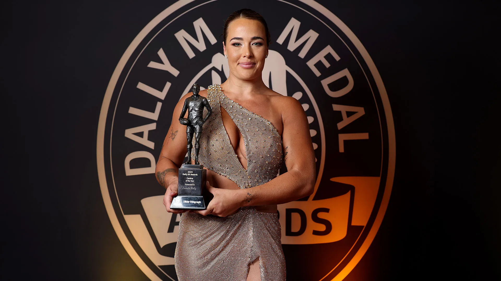 La campionessa è stata inserita nella squadra dell'anno della NRLW
