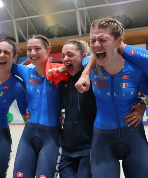 Italia oro mondiale nell’inseguimento femminile