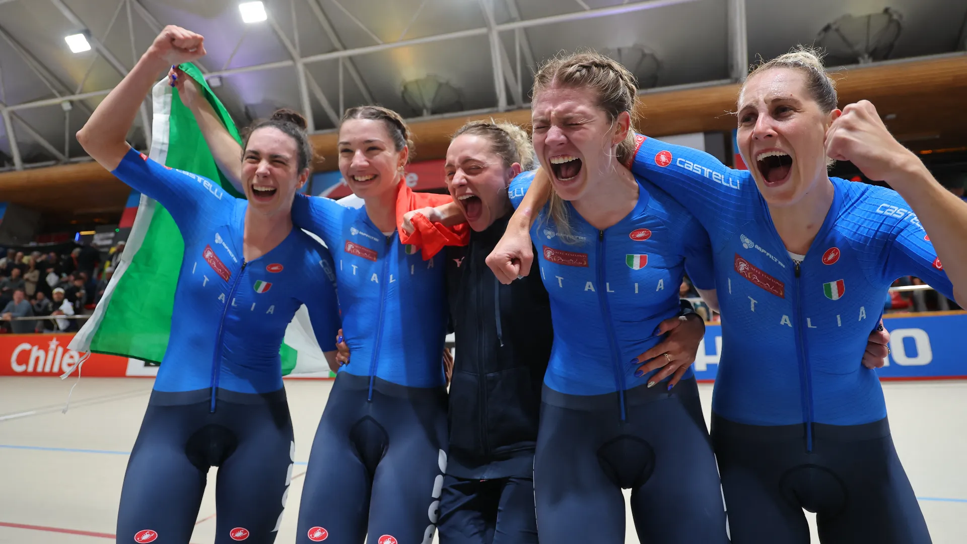 Italia oro mondiale nell’inseguimento femminile