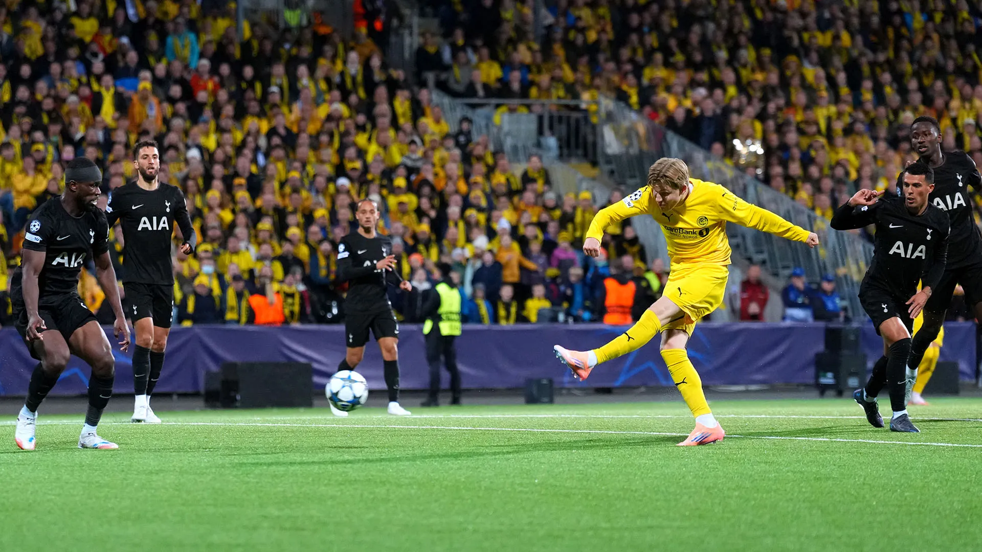 La squadra norvegese non ha mai vinto in Champions League ma ci è andata vicinissima contro il Tottenham...