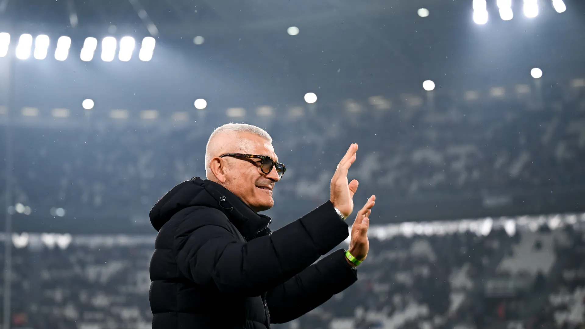 Allo stadio, per l'occasione, anche 'Penna Bianca' Fabrizio Ravanelli