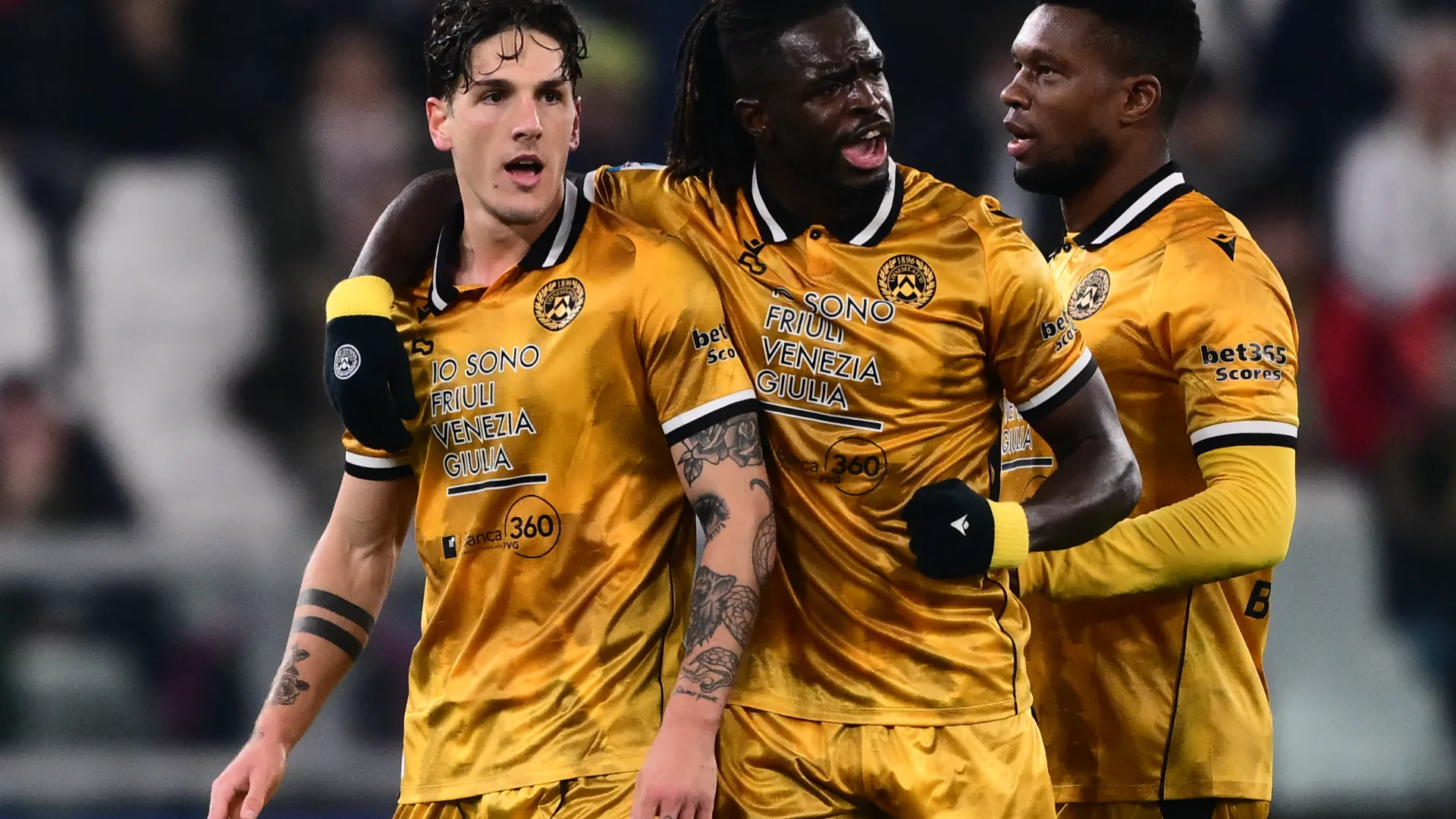 Nicolò Zaniolo ha segnato la rete del pareggio per la sua Udinese