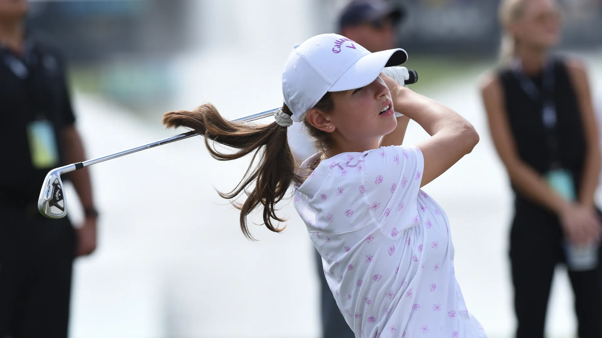 Appassionata di golf come il padre Donald, Kai è pronta a fare il suo debutto nell'LPGA Tour