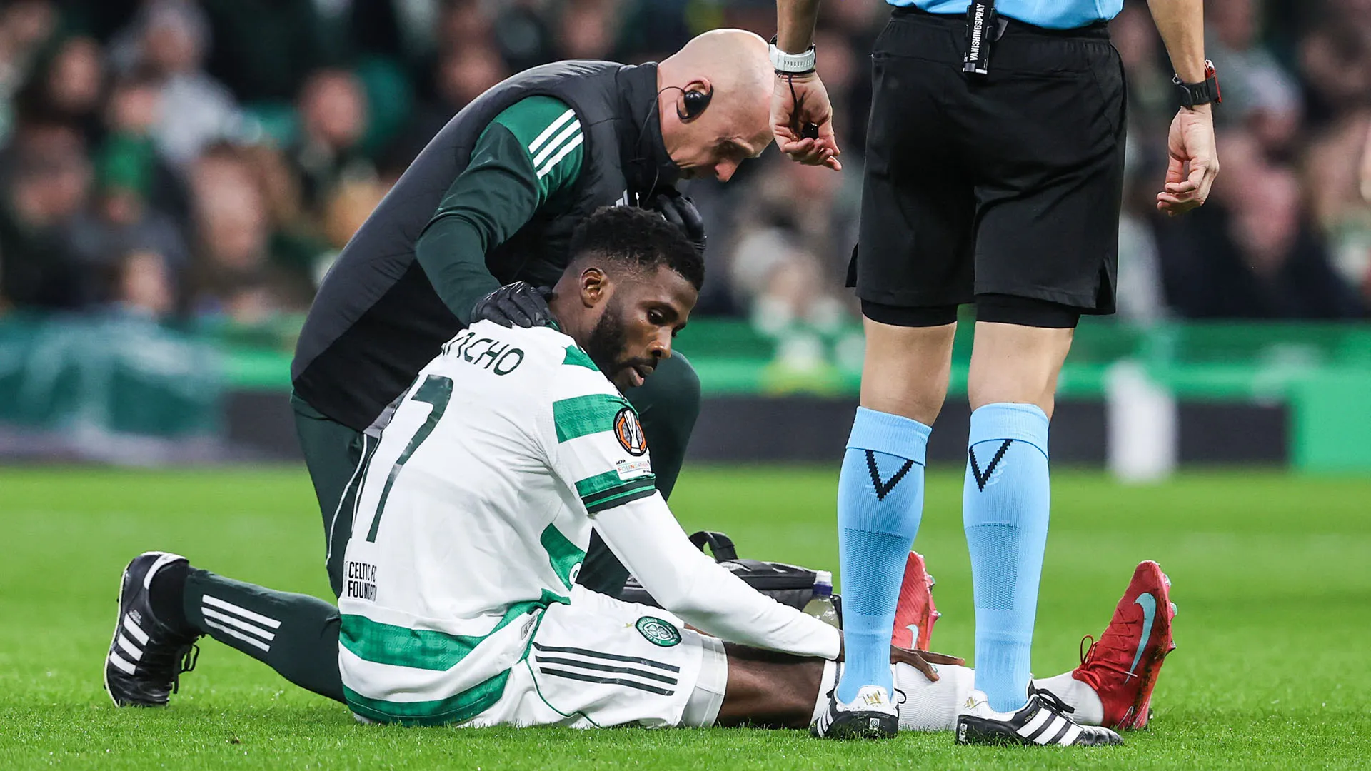 Dopo appena 4 minuti si è infortunato l'attaccante Kelechi Iheanacho