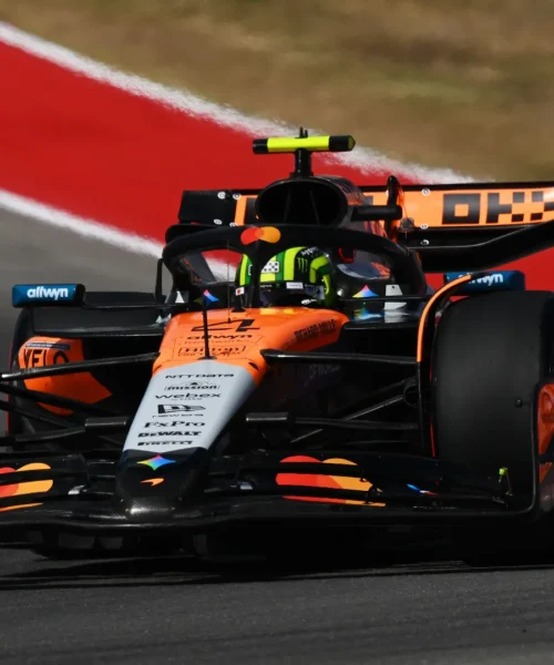 Lando Norris davanti a tutti nelle libere di Austin, Charles Leclerc ultimo