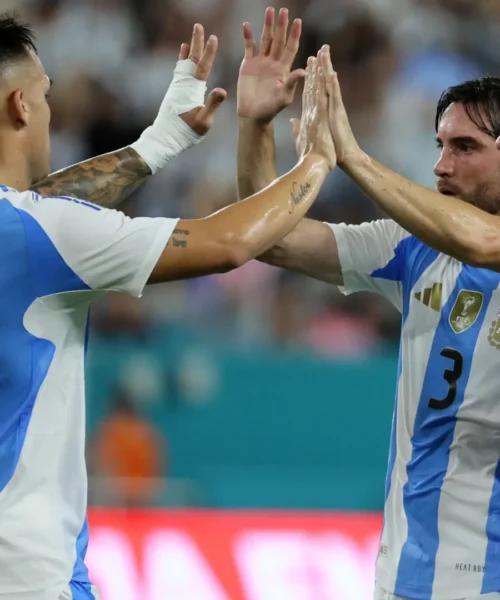 Argentina batte Venezuela, Lautaro Martinez e Nico Paz protagonisti