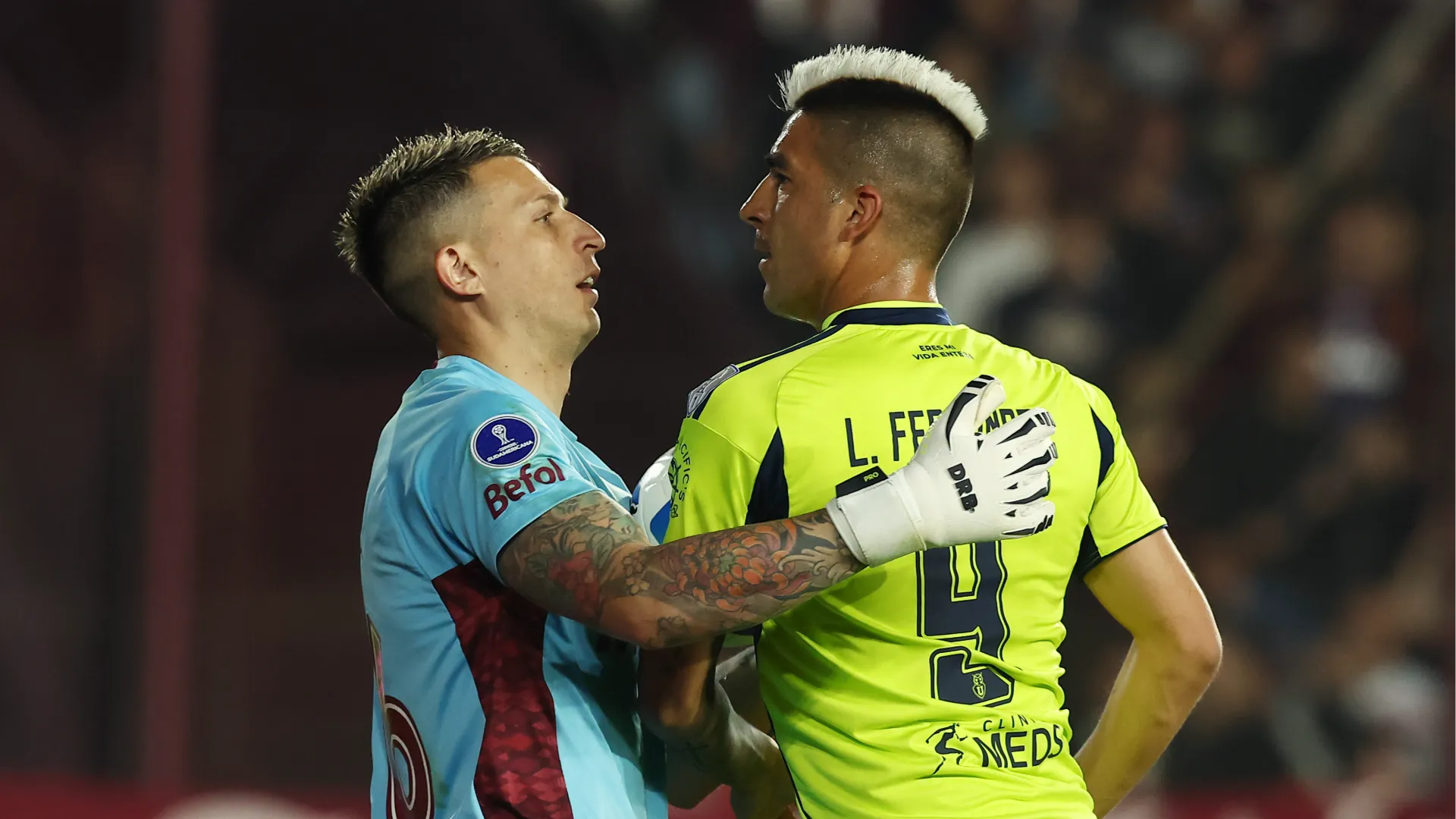 L'arbitro ha faticato a tenere il controllo della partita