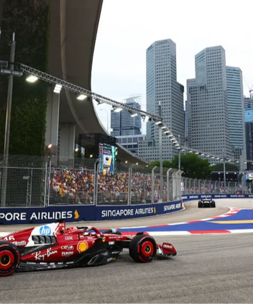 Singapore, solo Fernando Alonso meglio di Charles Leclerc