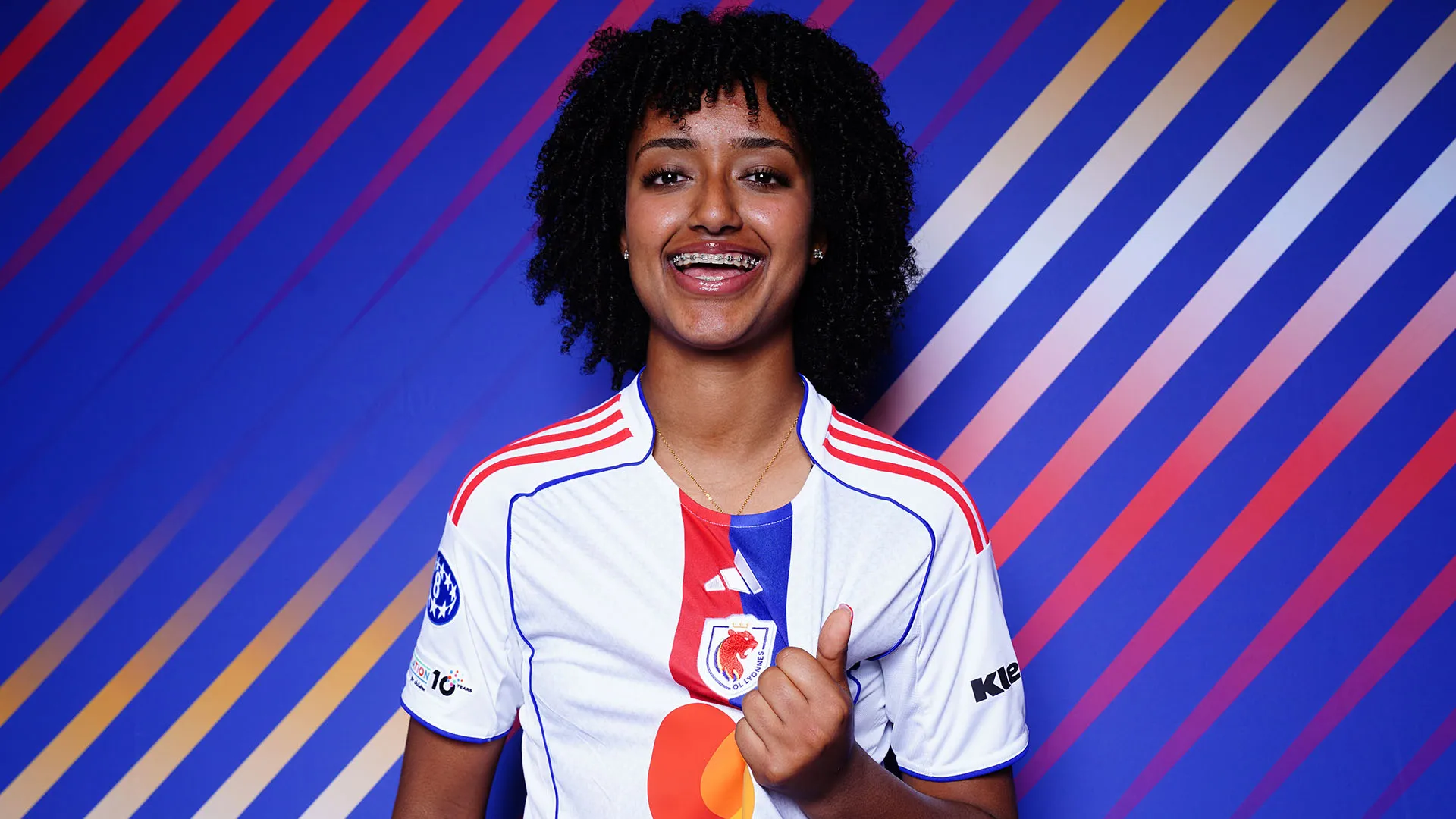 Lily Yohannes: la giovanissima campionessa dell'Olympique Lione ha già vinto tantissimi premi individuali
