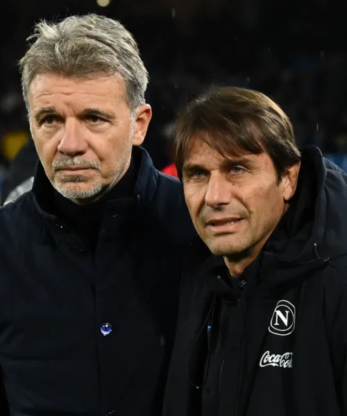 Torino-Napoli: Marco Baroni esulta, Antonio Conte contento della prestazione