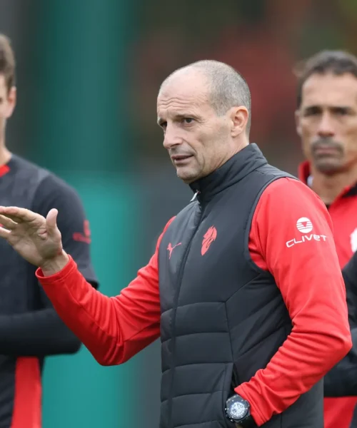 Milan, Massimiliano Allegri non si sente in fuga