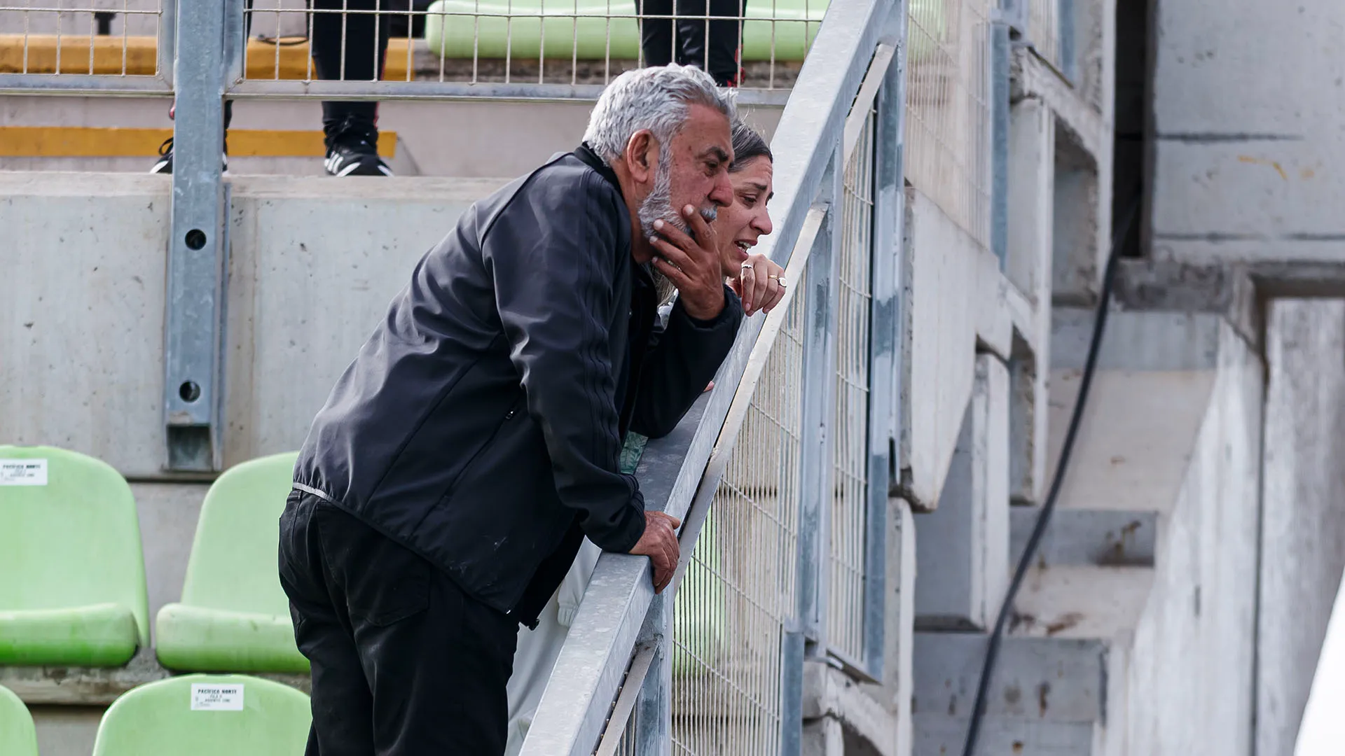 I tifosi erano molto preoccupati per le condizioni del giovane attaccante
