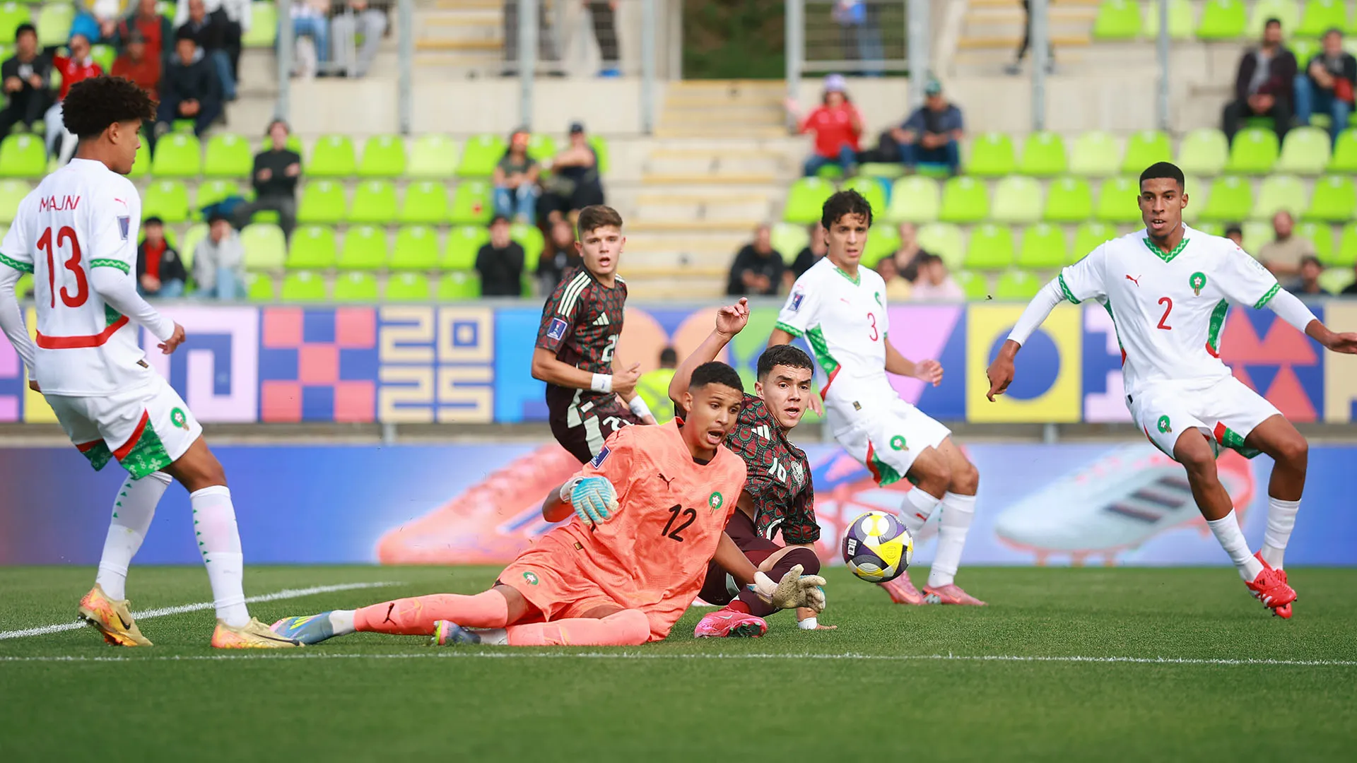 Enorme spavento per Mateo Levy durante la sfida Under 20 tra Messico e Marocco
