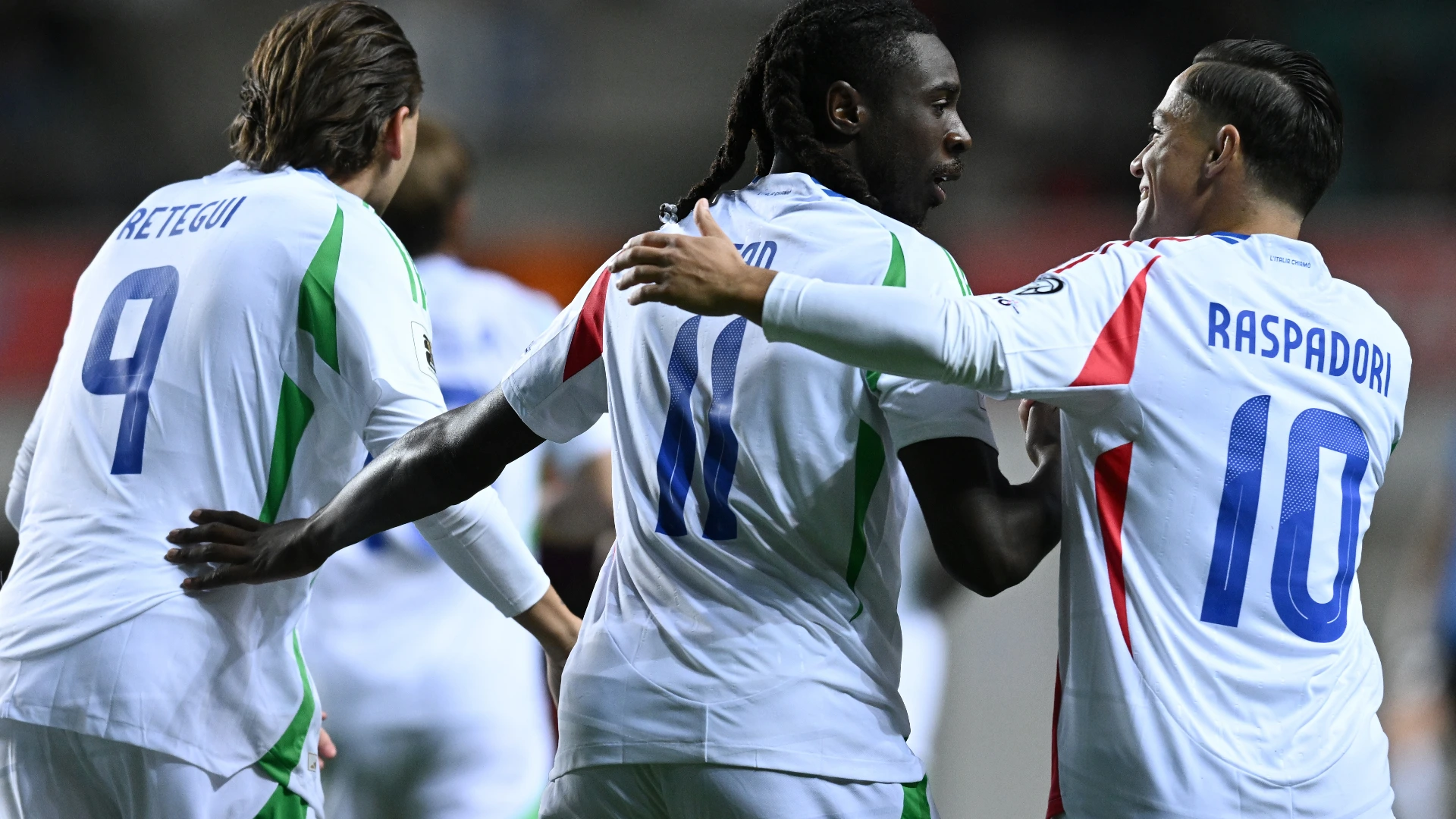 Kean era già andato a segno nella precedente partita dell'Italia, quella vinta 5-4 contro Israele, per due volte