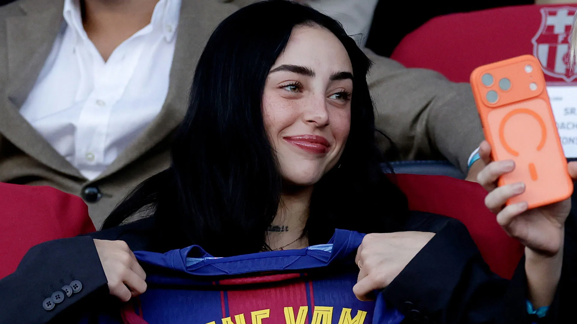 La 25enne cantante argentina frequenta la stella del Barcellona da alcuni mesi