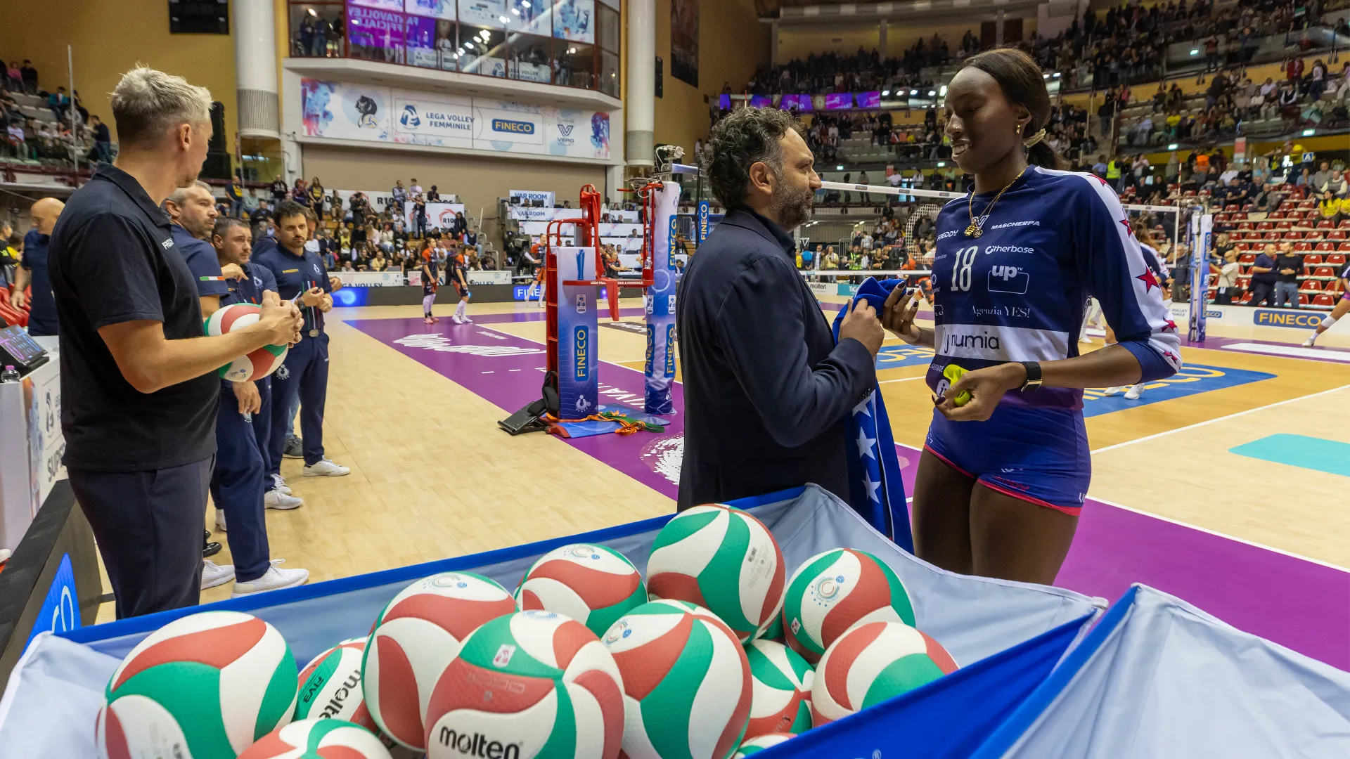 La partita non era iniziata bene per le lombarde.