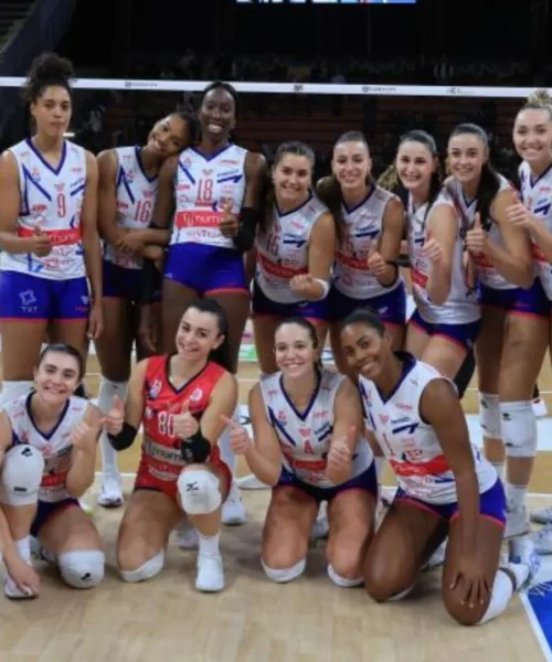 Paola Egonu eguagliata, Milano può esultare di nuovo: le foto