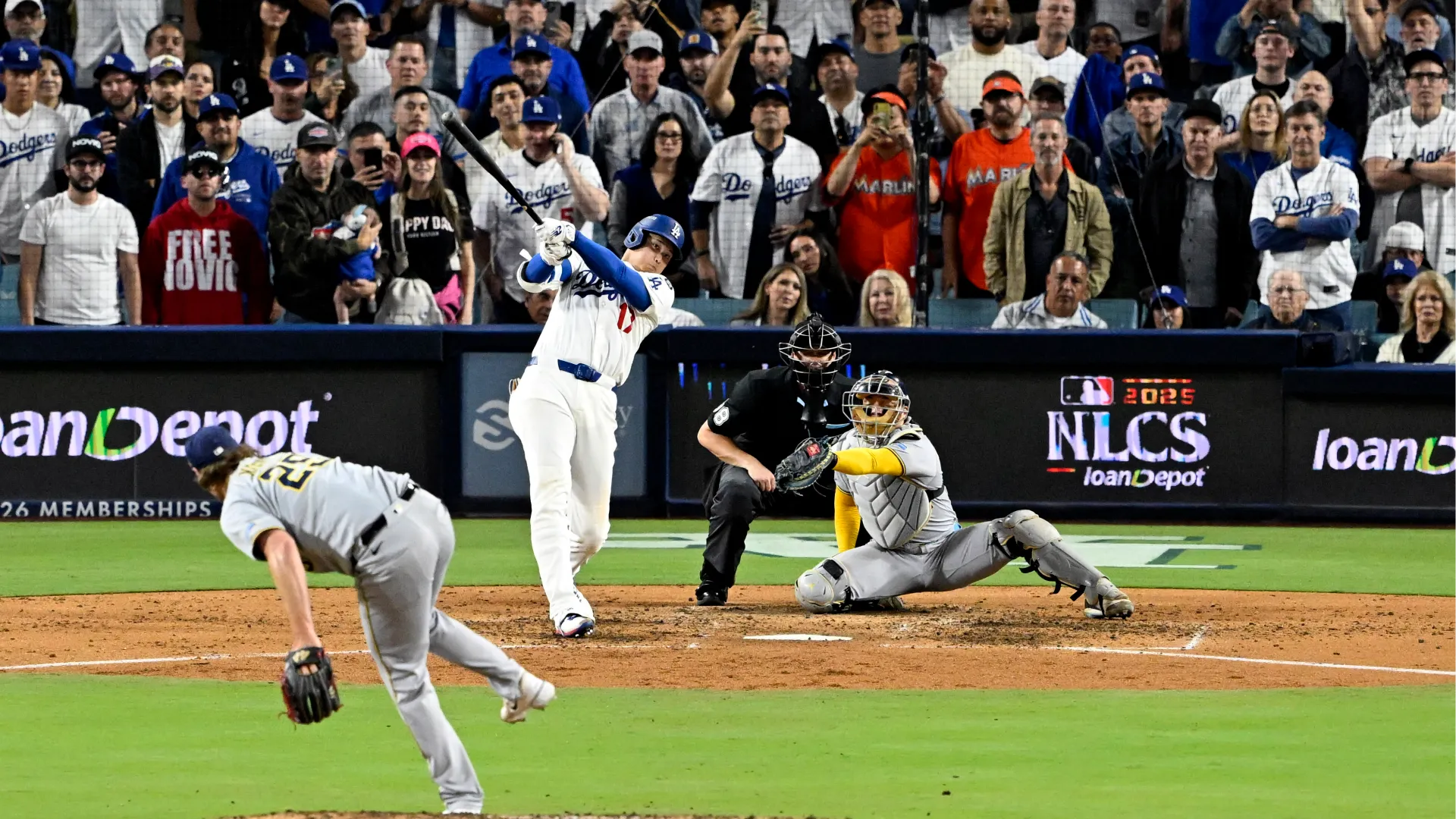 La storica performance della scorsa settimana del campione dei Los Angeles Dodgers ha stupito anche Trump