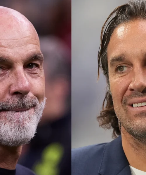 Pioli furioso con Toni in diretta tv dopo il ko con il Milan: foto