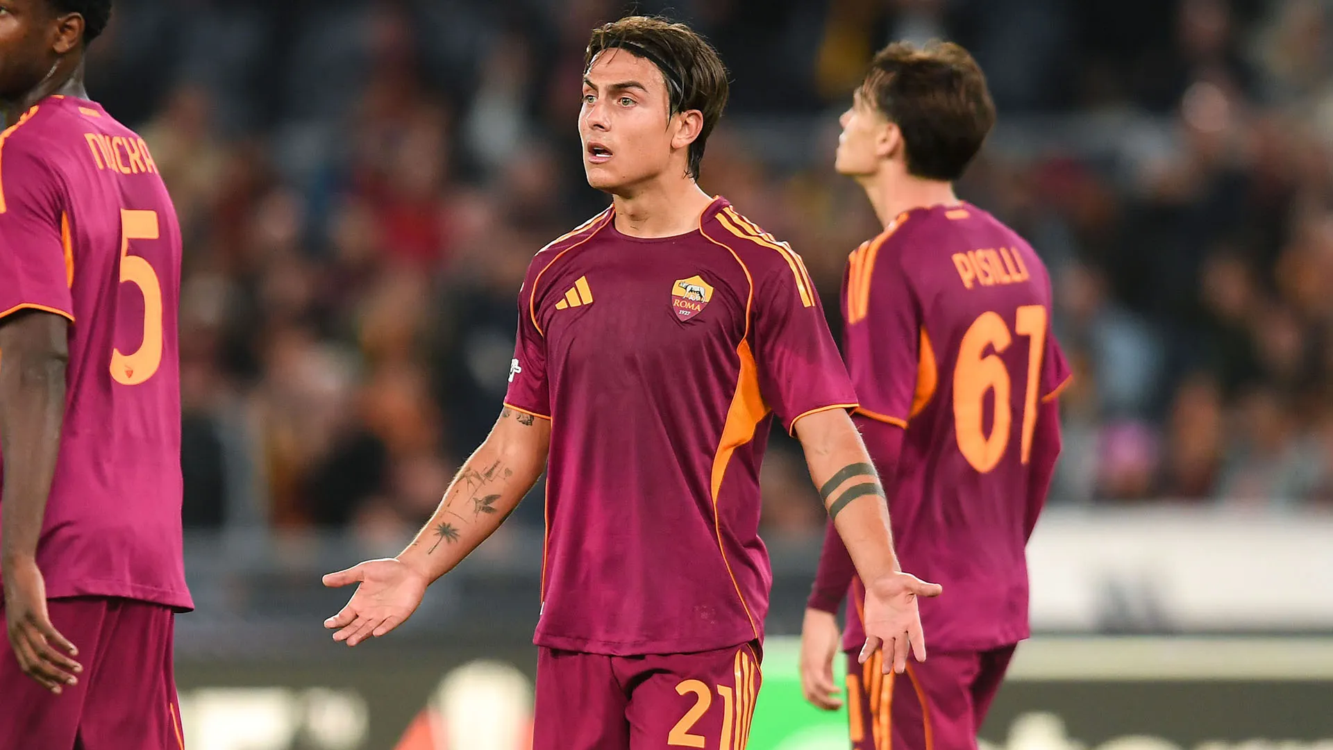 I giallorossi finora stanno avendo grandi difficoltà a segnare