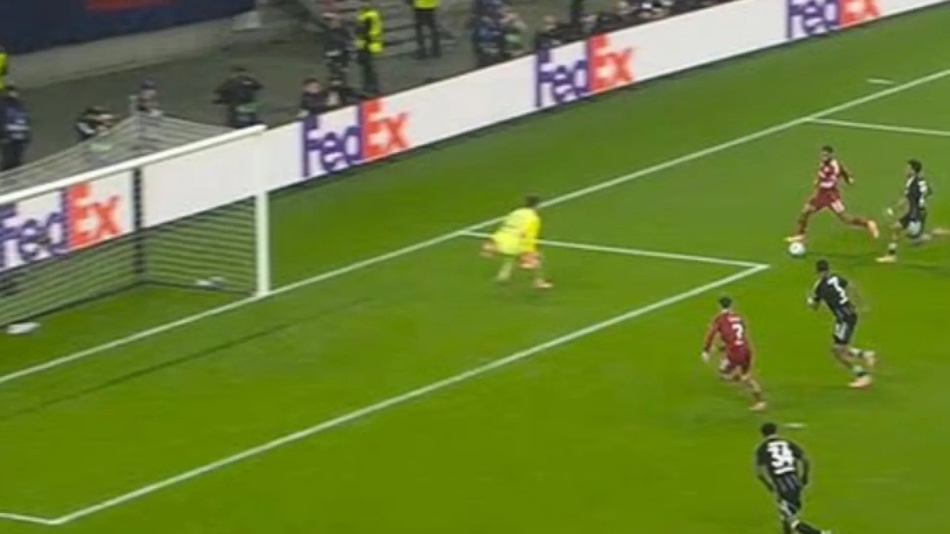 Al 90' Salah ha avuto la possibilità di servire Wirtz libero in area