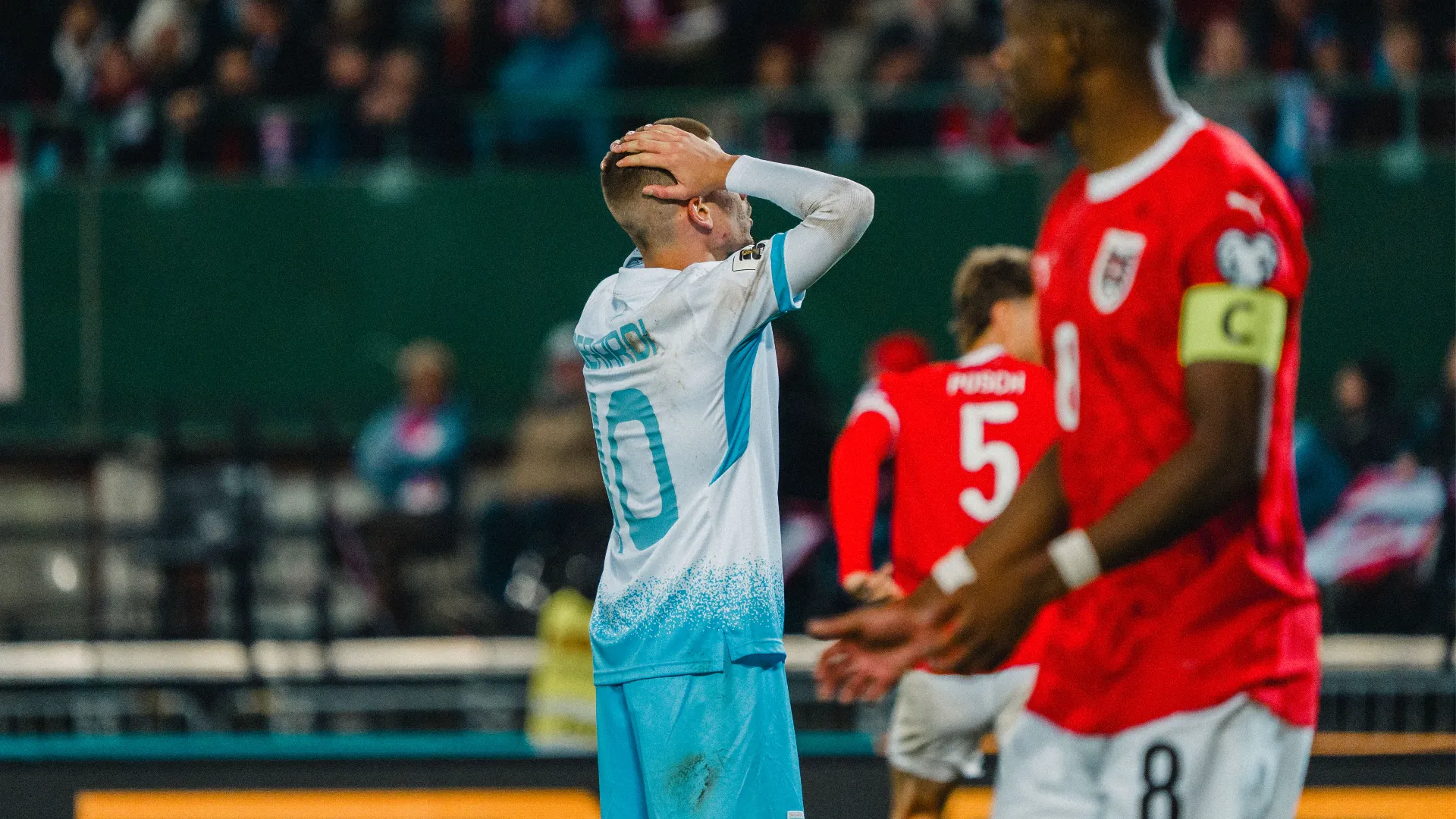 Austria-San Marino, le foto di una partita che resterà nella storia