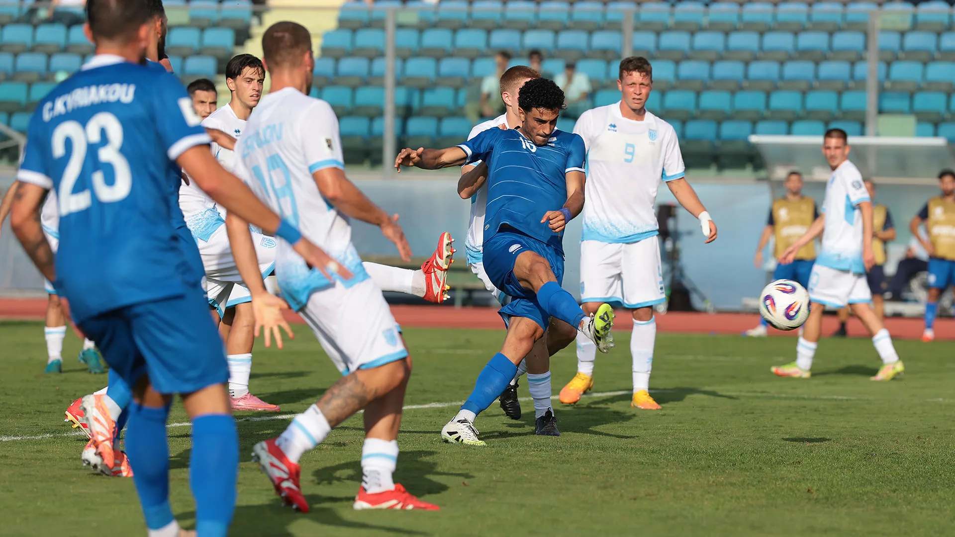 Andrea Contadini si è fatto male durante la partita tra San Marino e Cipro