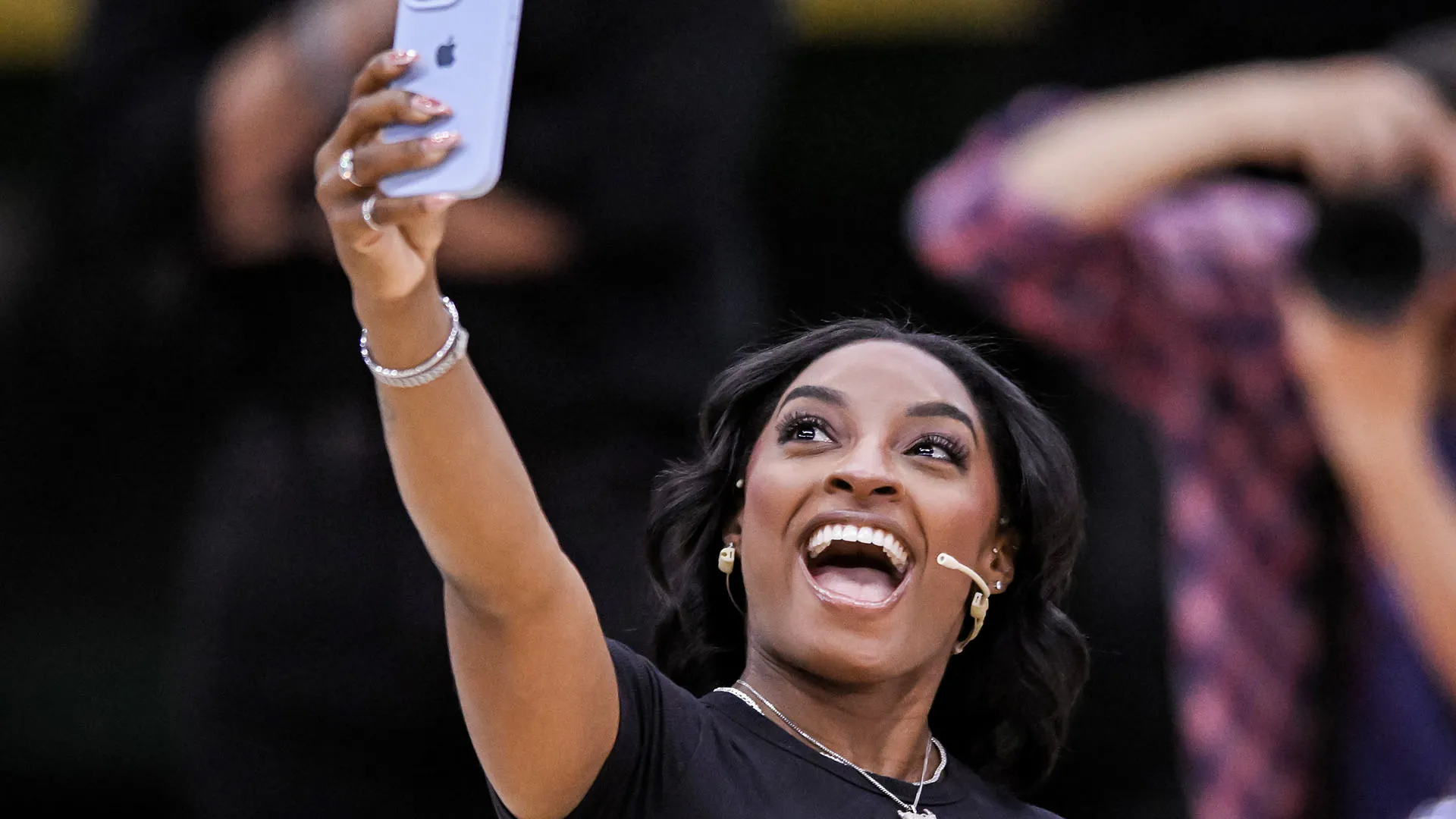 Ospite speciale in Argentina: Simone Biles incanta tutti
