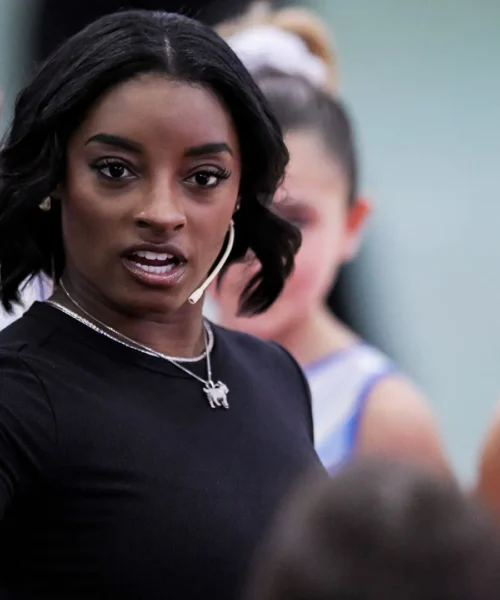 Ospite speciale in Argentina: Simone Biles incanta tutti. Le immagini