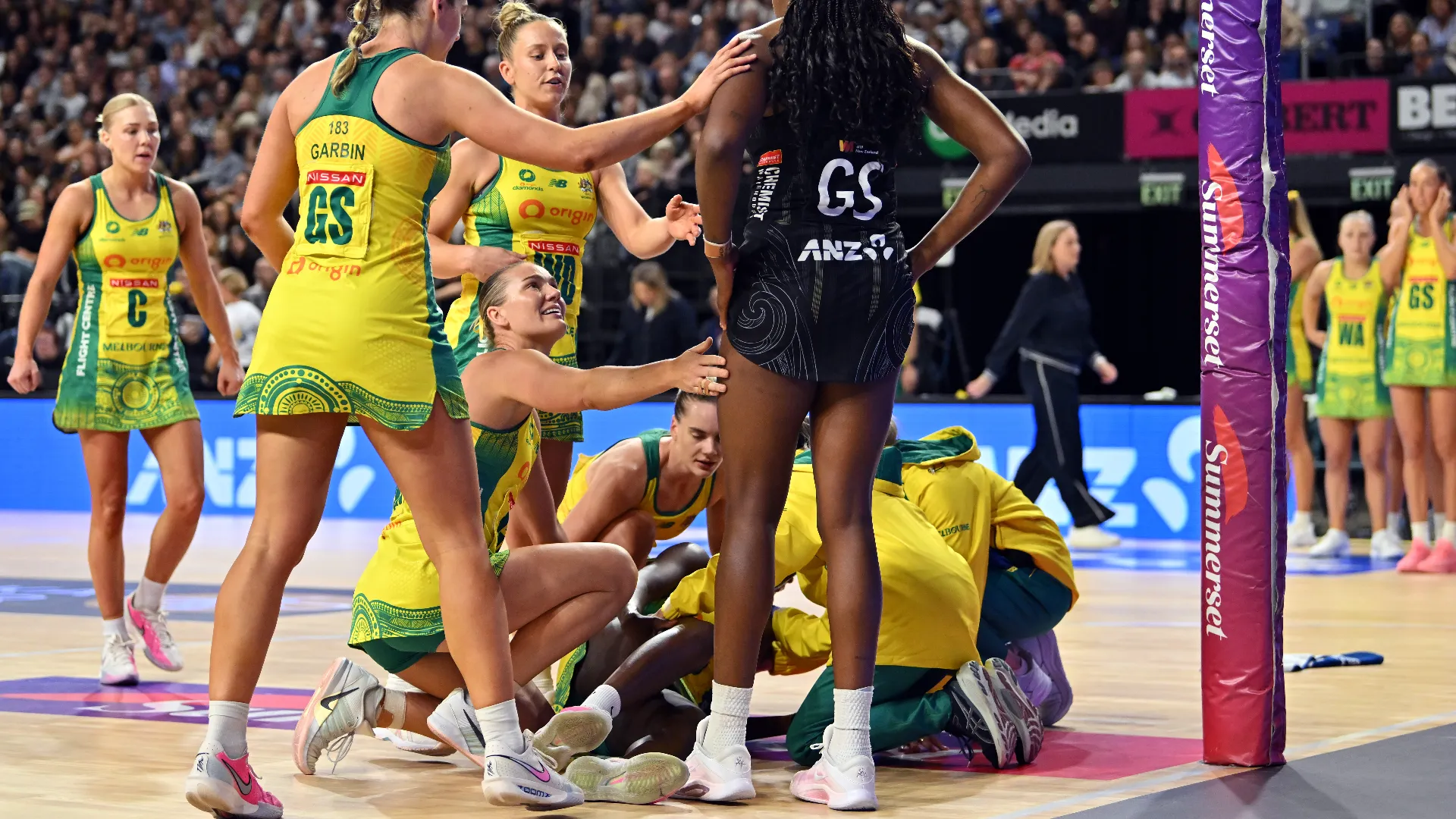 Dopo le prime valutazioni, si è deciso di portare subito la campionessa in ospedale