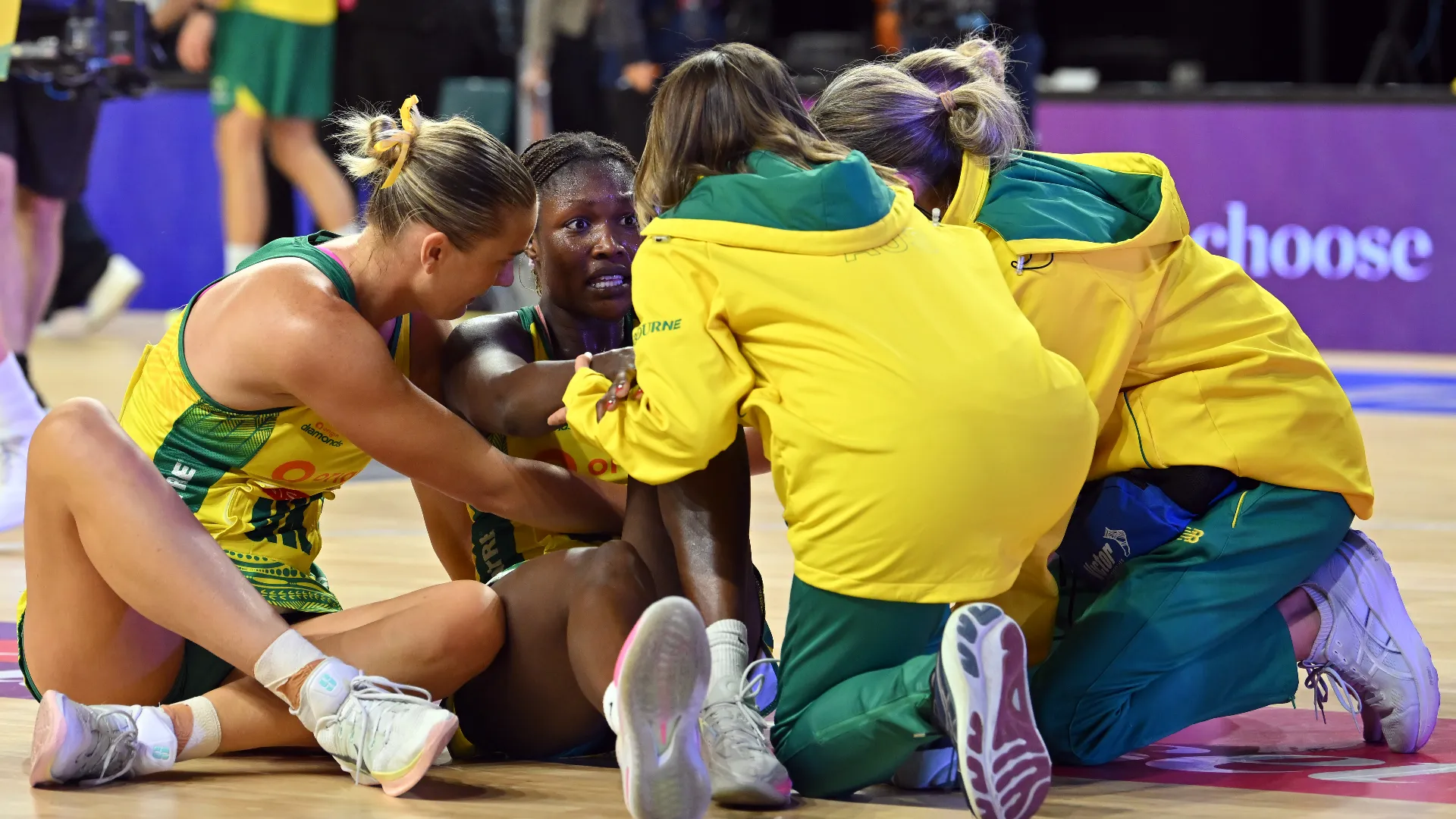 La campionessa era molto spaventata e non riusciva a muoversi