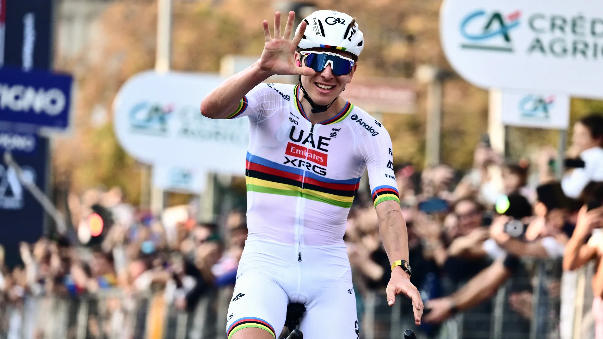 Tadej Pogačar nella leggenda: cinque Lombardia consecutivi