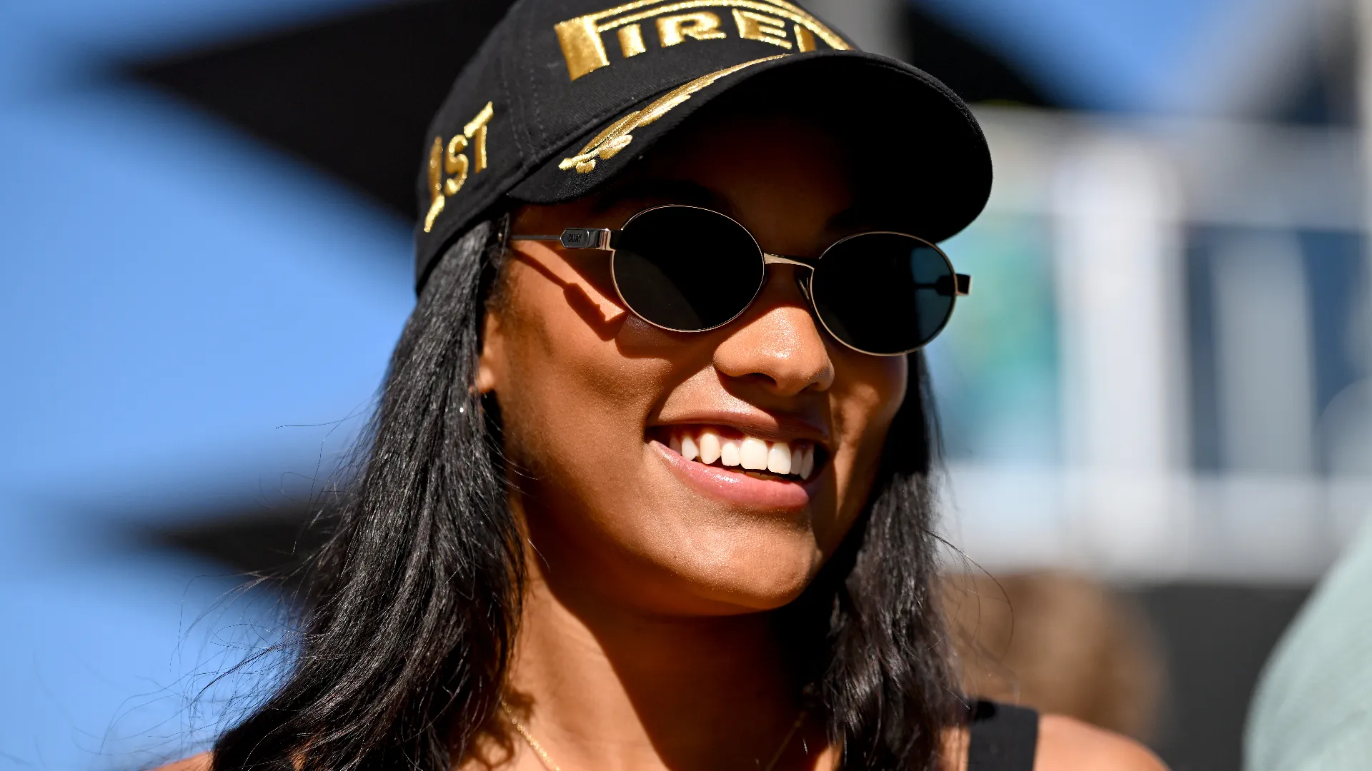 La campionessa era presente in occasione del Gran Premio degli Stati Uniti