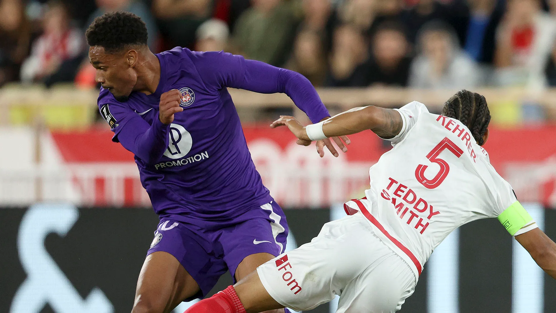 Il Tolosa, dunque, ha giocato contro il Monaco con un kit mai utilizzato
