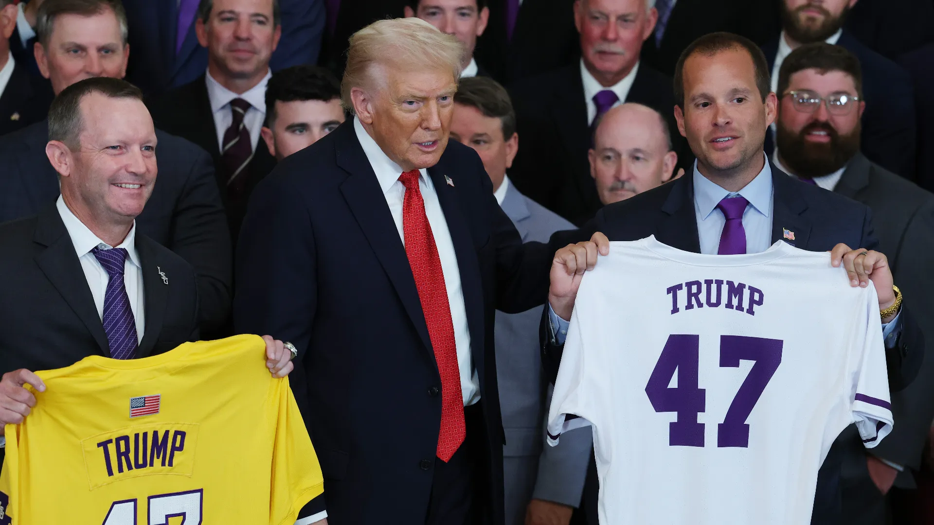 Durante un evento alla Casa Bianca, Trump ha evocato le gesta del fuoriclasse giapponese