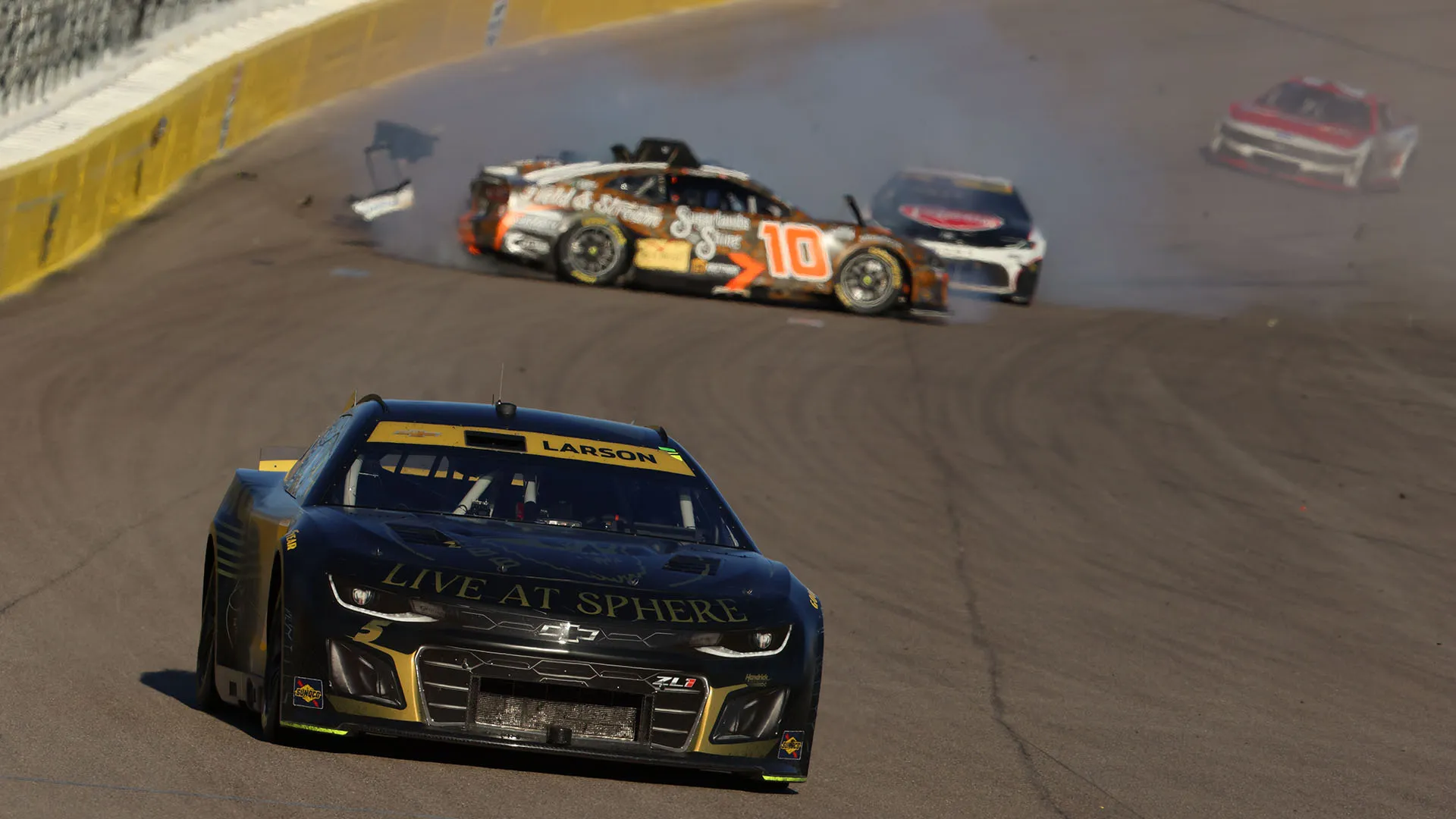 William Byron ha urtato violentemente la parte posteriore della vettura di Ty Dillon mentre quest’ultimo stava entrando in pit lane