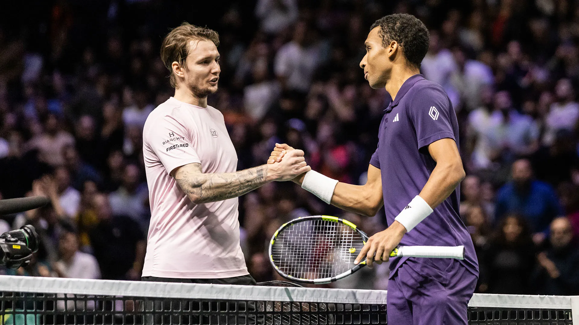 Felix Auger-Aliassime ha liquidato l'avversario in due set