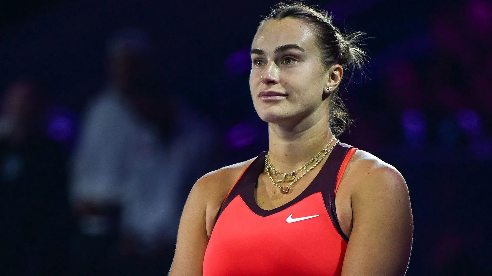 La tennista bielorussa è stata battuta in finale delle WTA Finals da Elena Rybakina