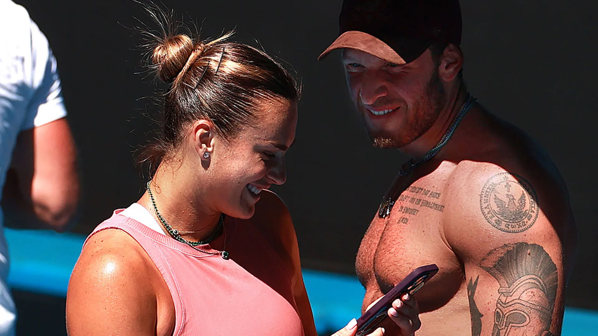 La tennista bielorussa ha parlato della sua relazione con l'imprenditore Georgios Frangulis