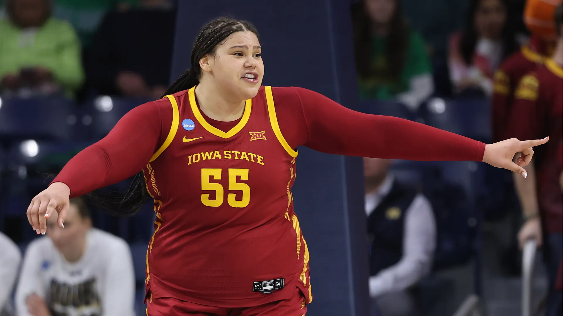 Sui social molti utenti (spesso con profili finti) criticano l'aspetto della stella di Iowa State
