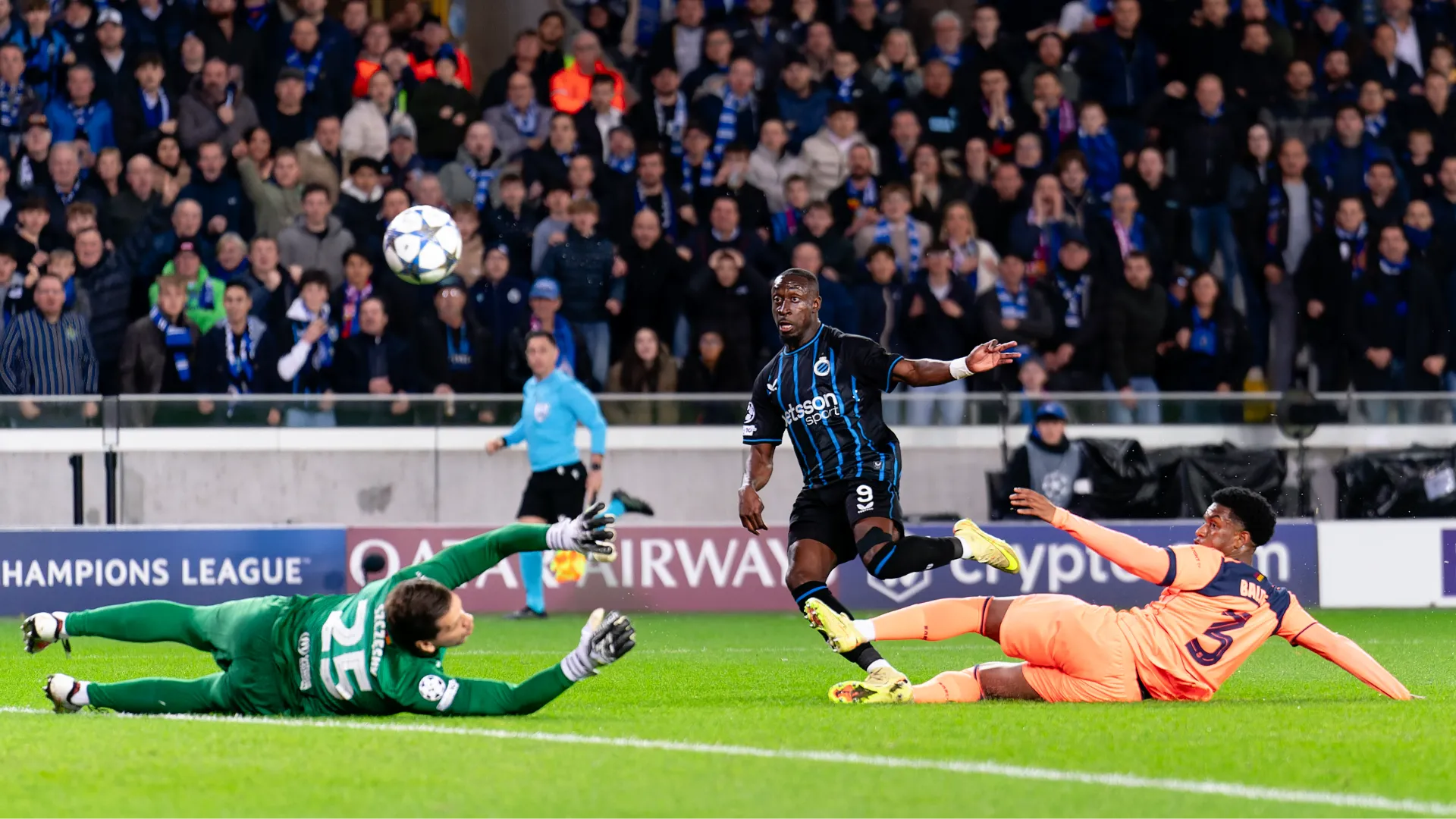 Nell'ultimo turno di Champions League il Club Brugge ha bucato 3 volte la difesa blaugrana
