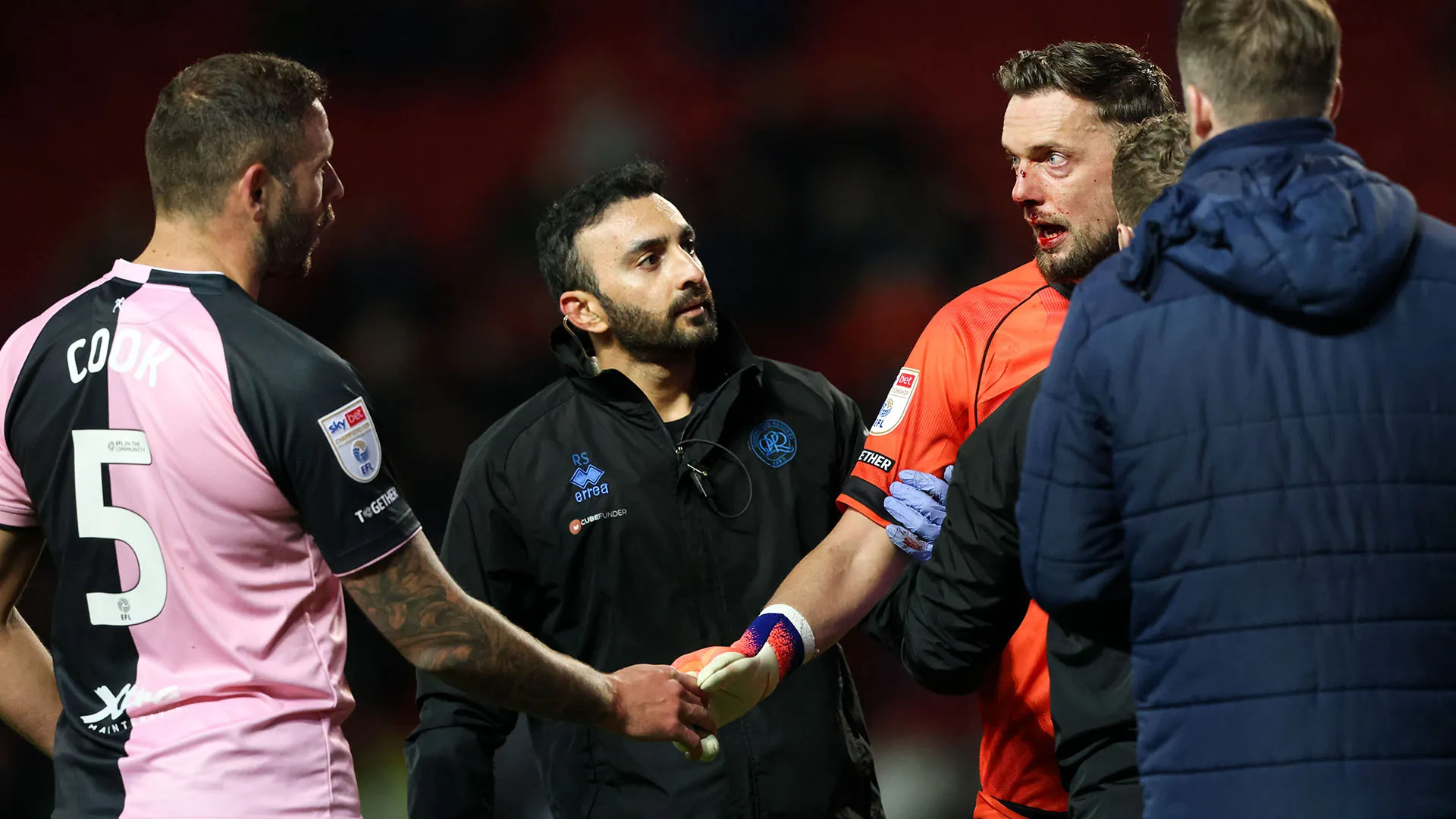 Cook si è scusato con il suo compagno di squadra per l'incidente avvenuto