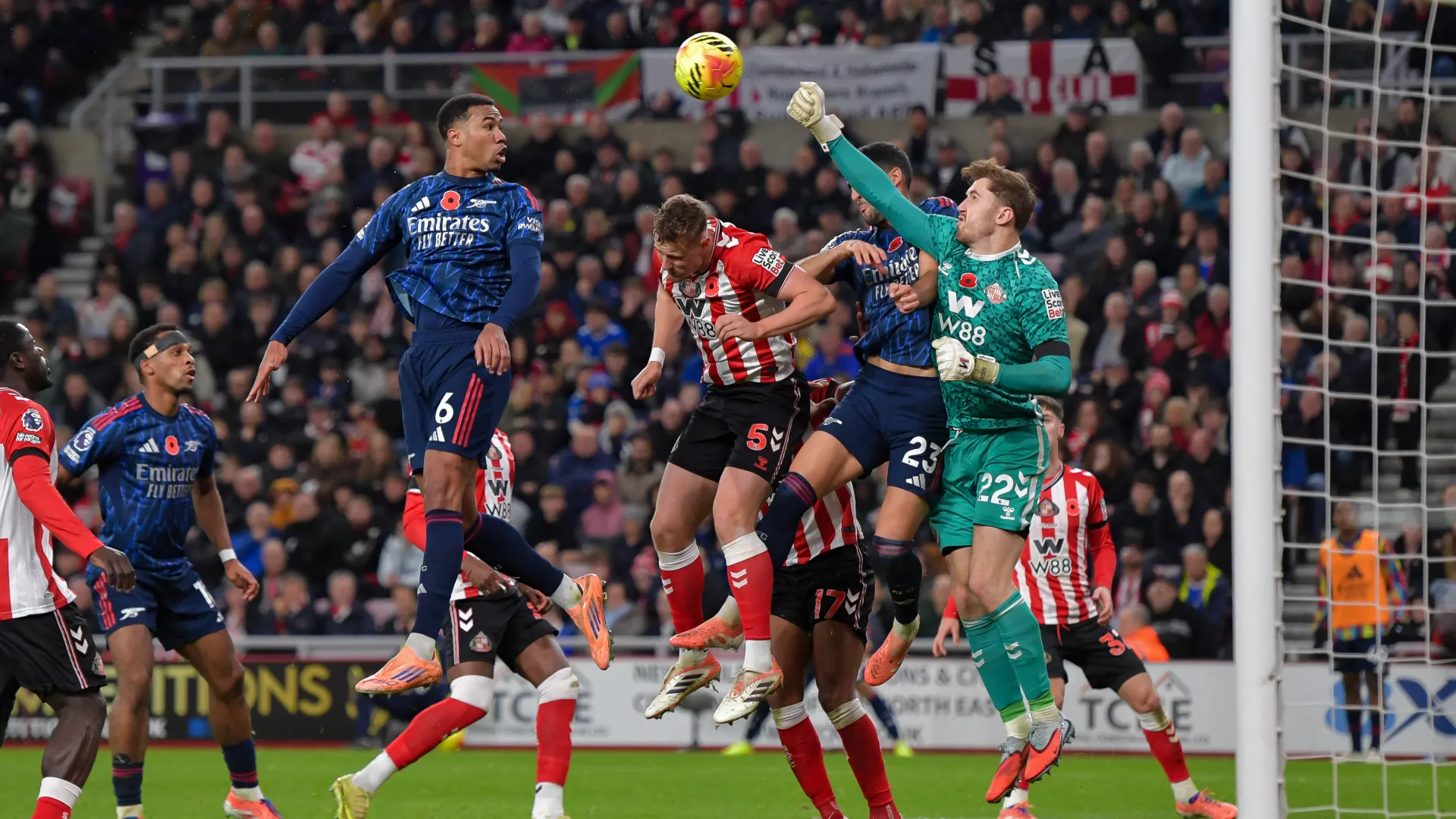Nonostante i tantissimi infortuni, l'Arsenal sta correndo a gran ritmo in Premier League

