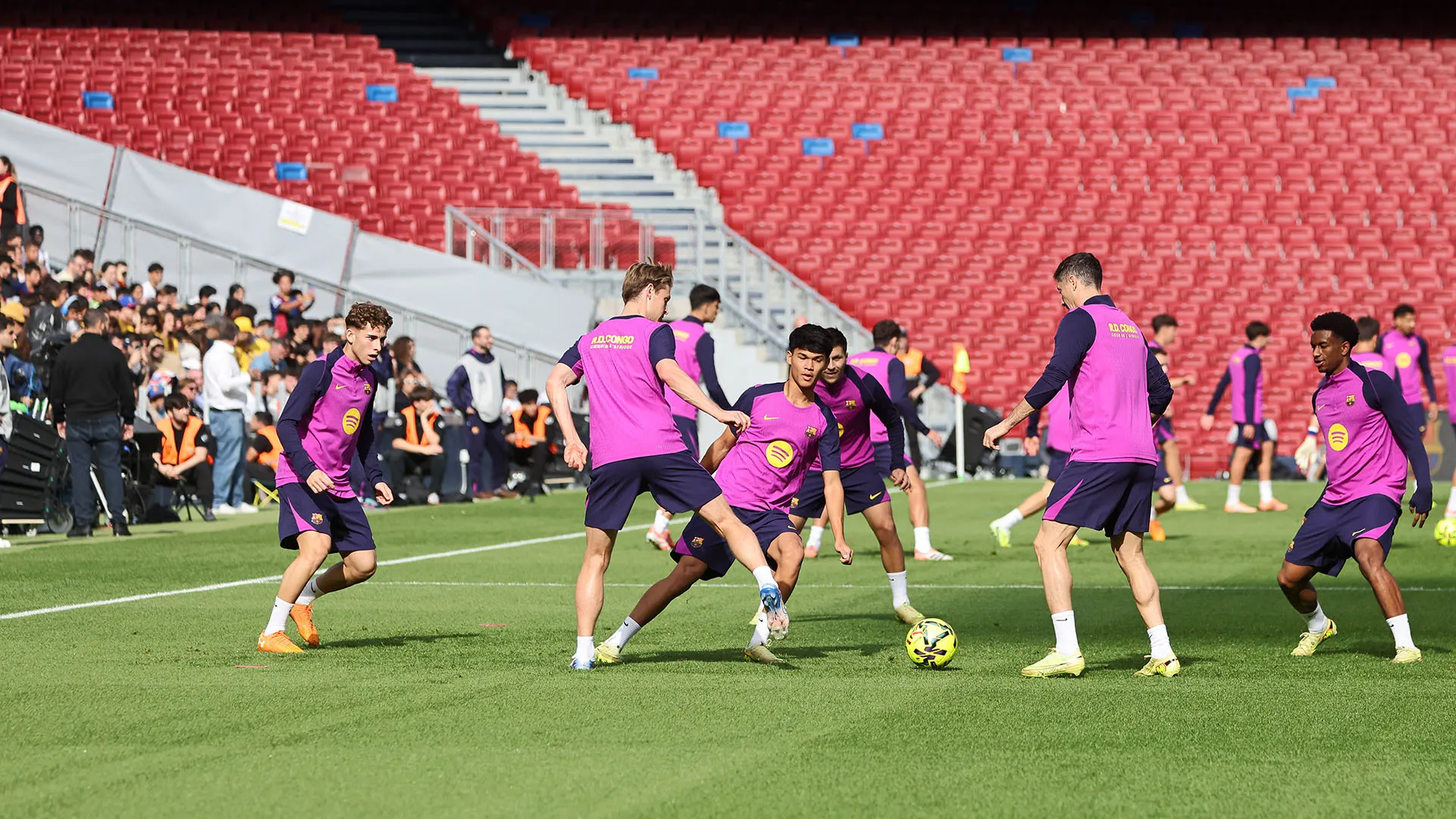 Prevista l'installazione di diversi schermi giganti a 360°