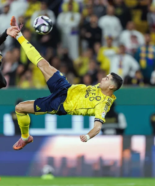 La prodezza a 40 anni dell’eterno Cristiano Ronaldo: le foto