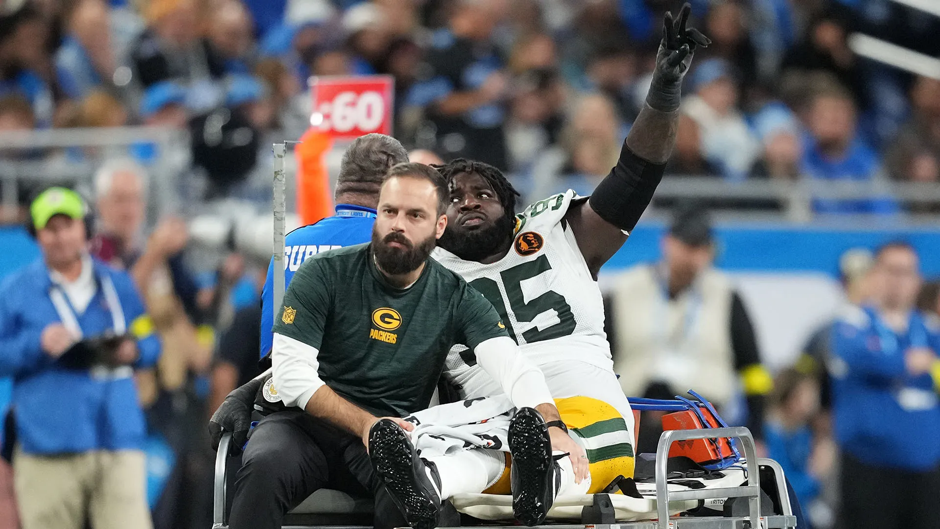 Il gigante si infortuna gravemente e si dispera