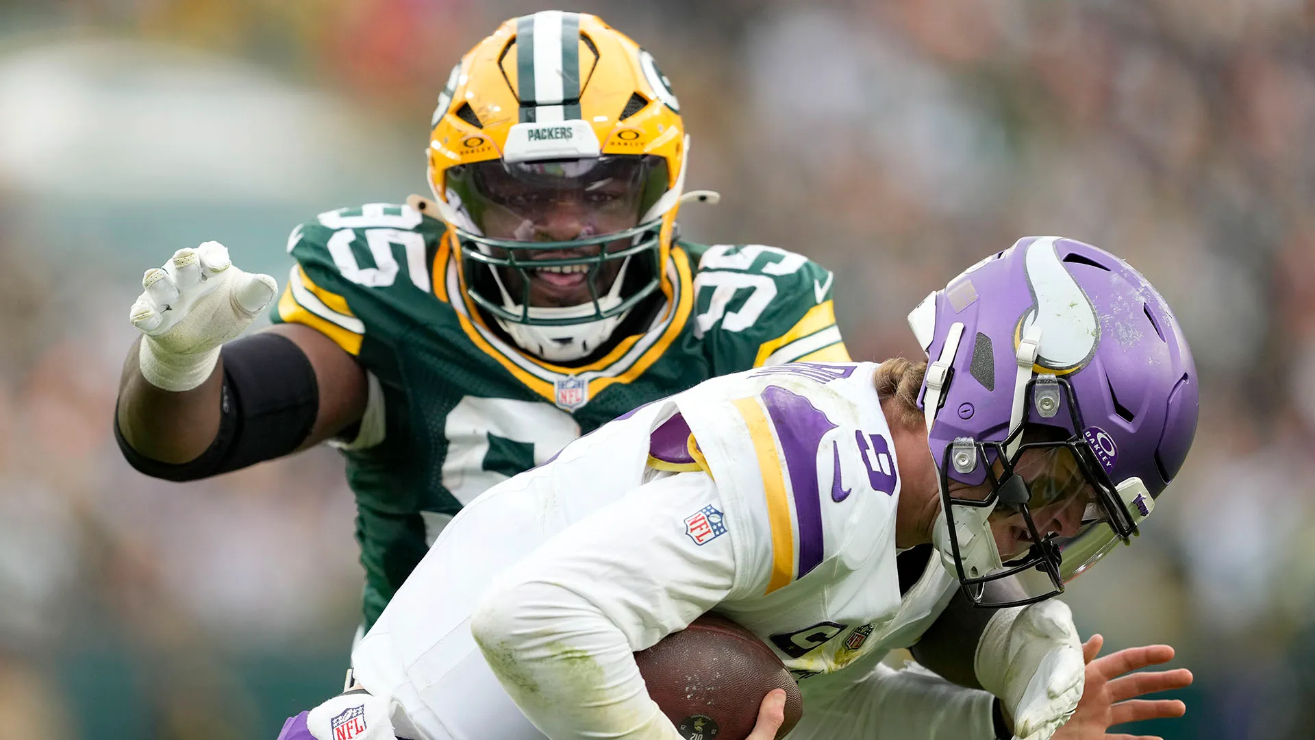 La stella dei Green Bay Packers si è fatta male alla caviglia