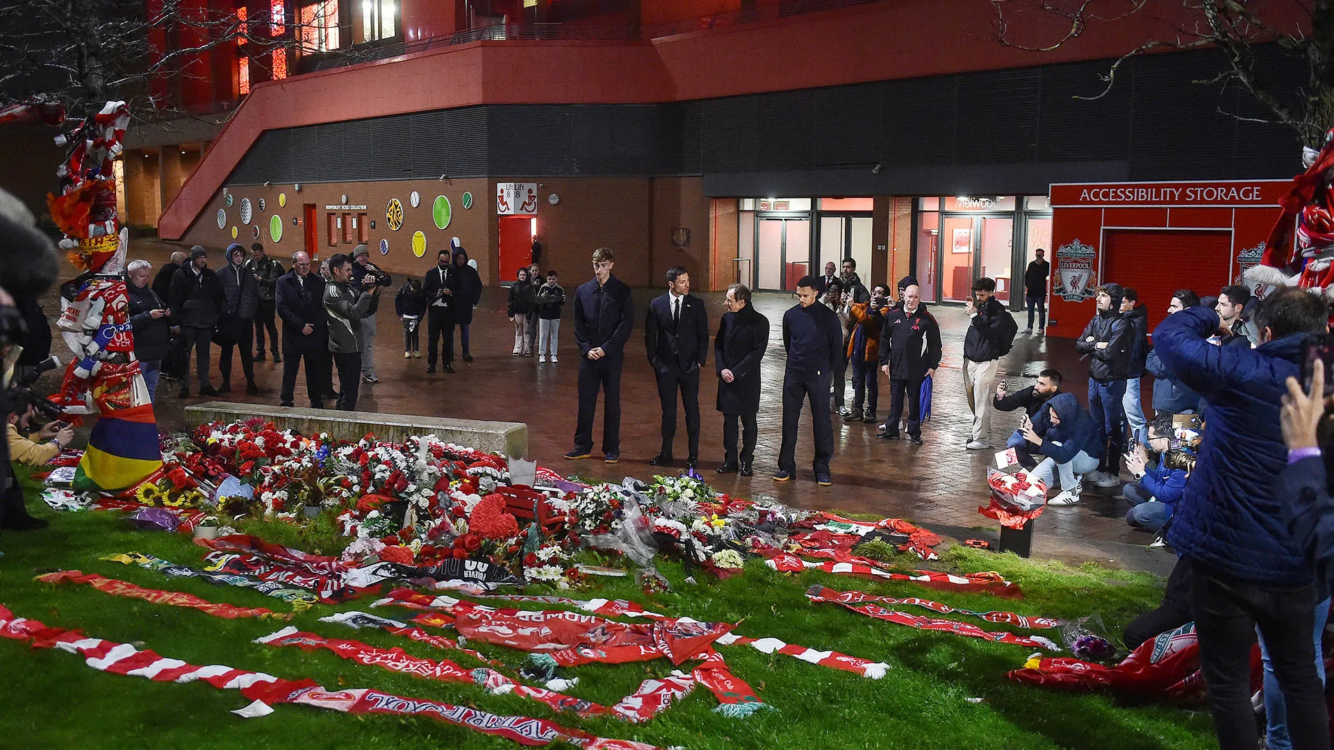 Poche parole e tanta emozione: è stato un momento particolarmente toccante