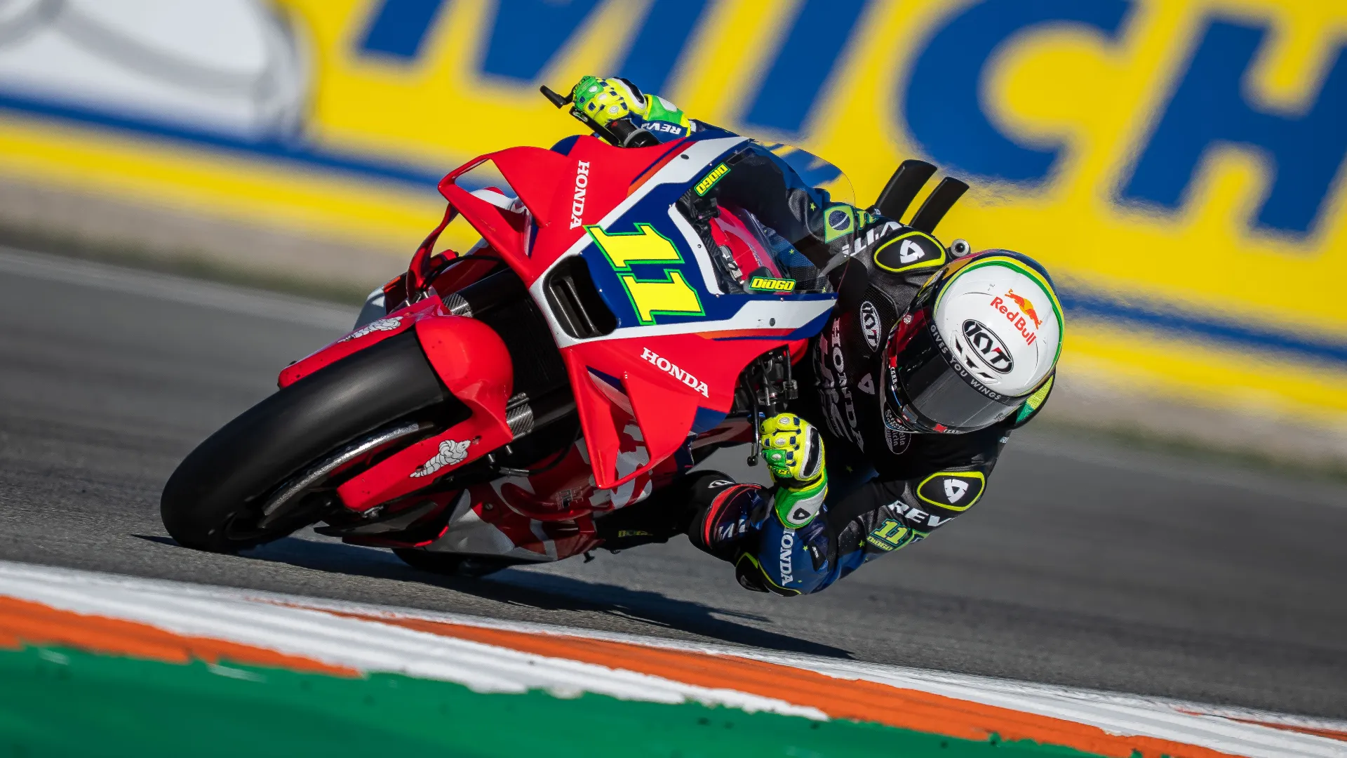 Primo giorno per Diogo Moreira con Honda LCR